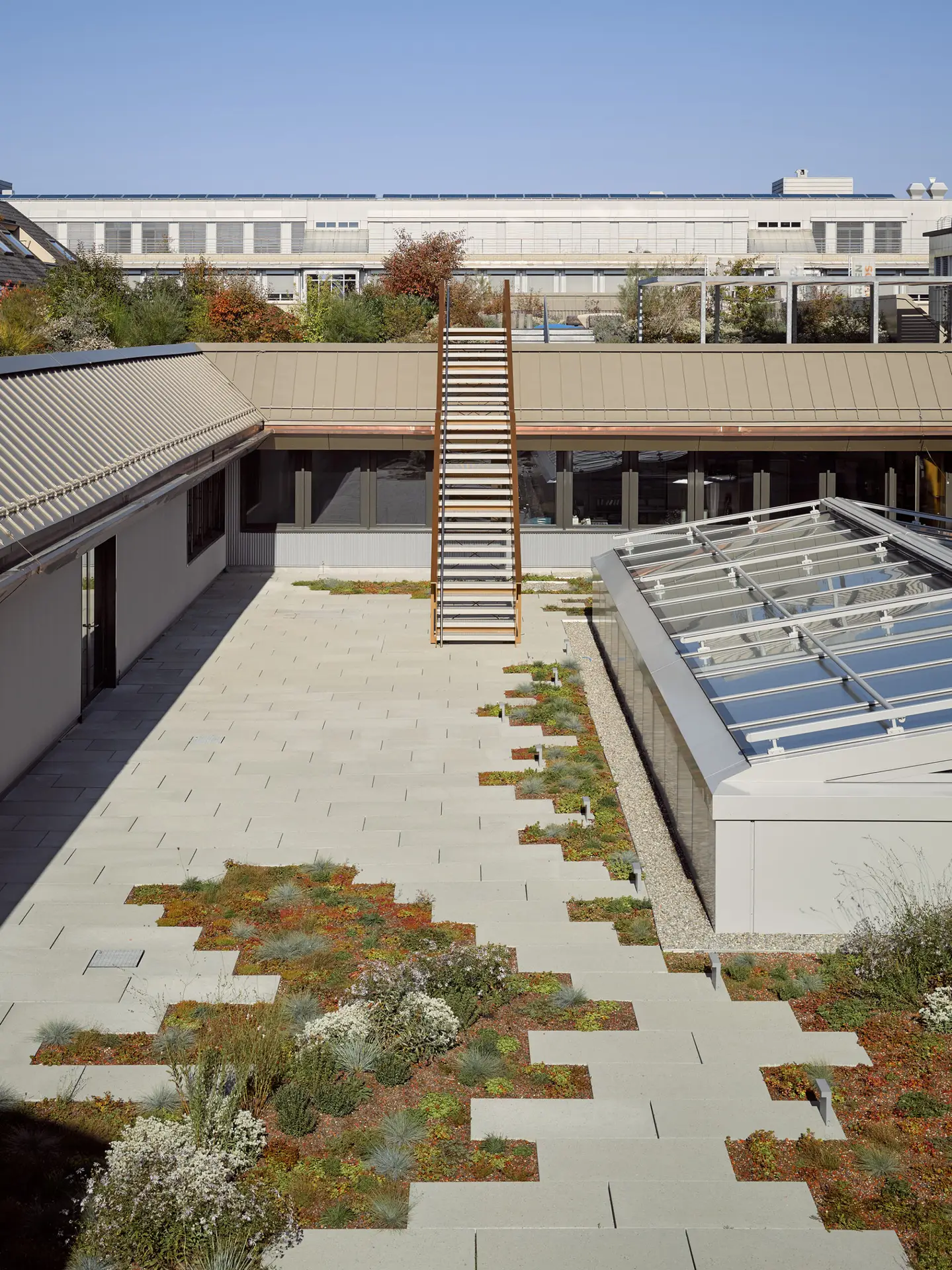 HHS Aussenraum Dachterrasse Neuwiesen