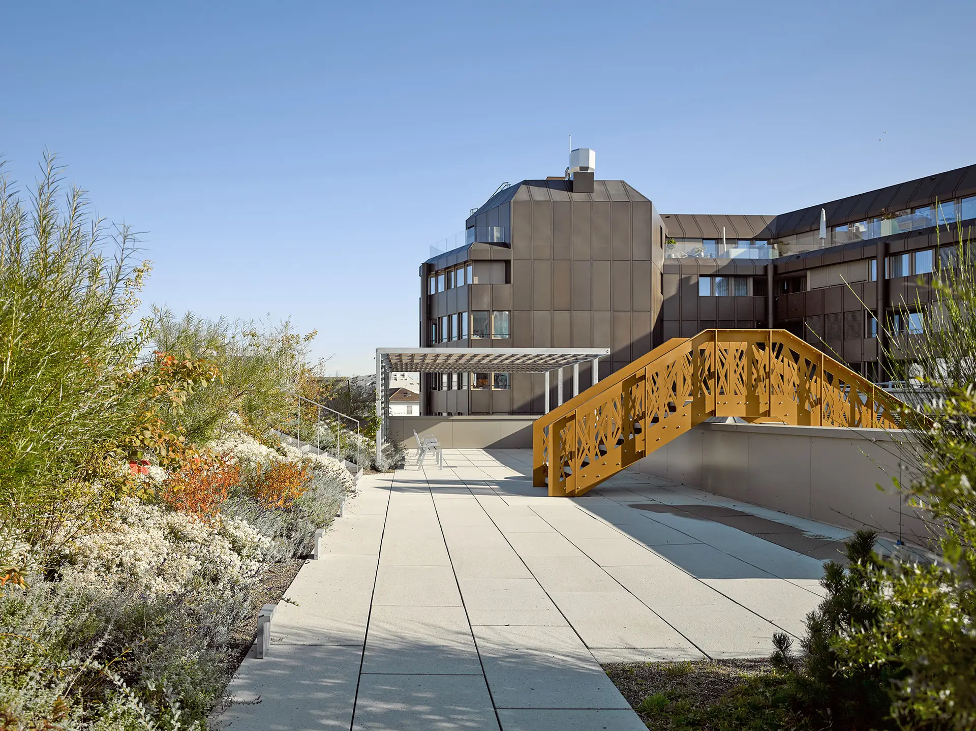 HHS Aussenraum Dachterrasse Neuwiesen